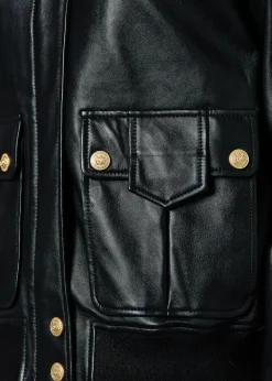 Sloane Leather Bomber