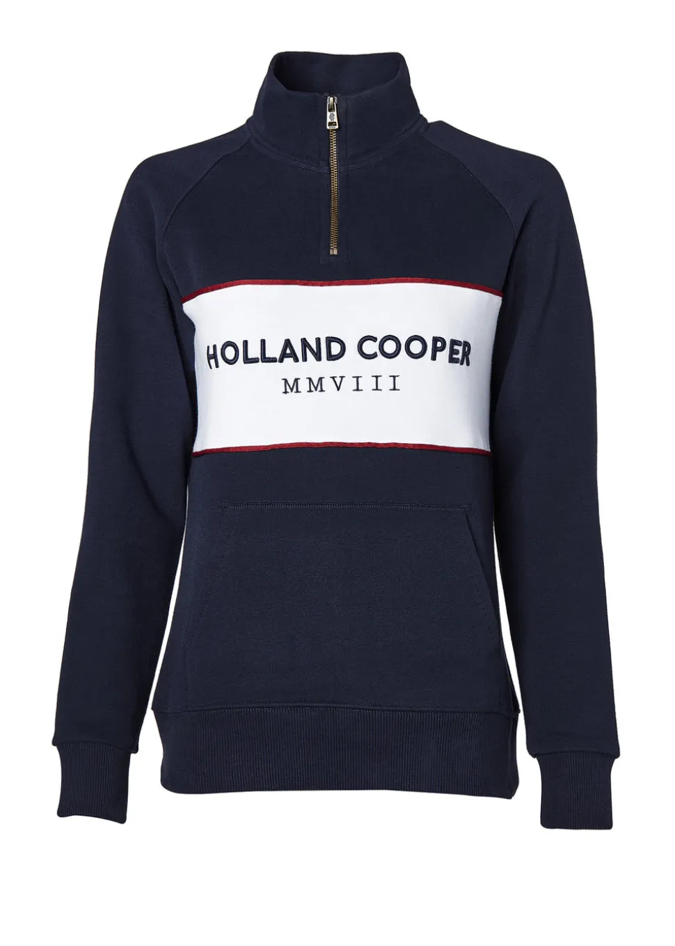 Sporting Heritage Zip Henley
