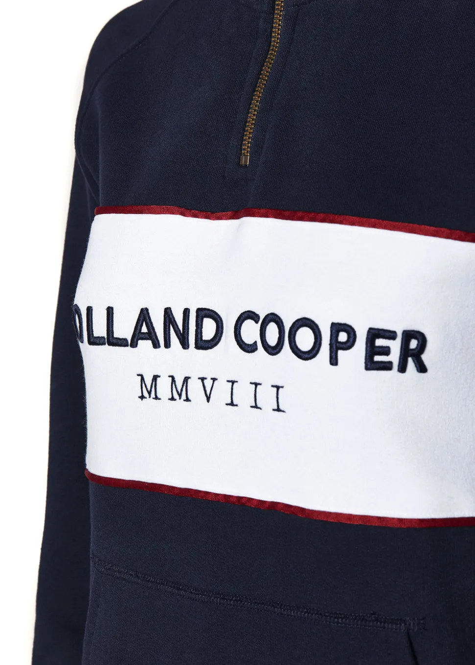 Sporting Heritage Zip Henley