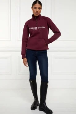 Sporting Heritage Zip Henley