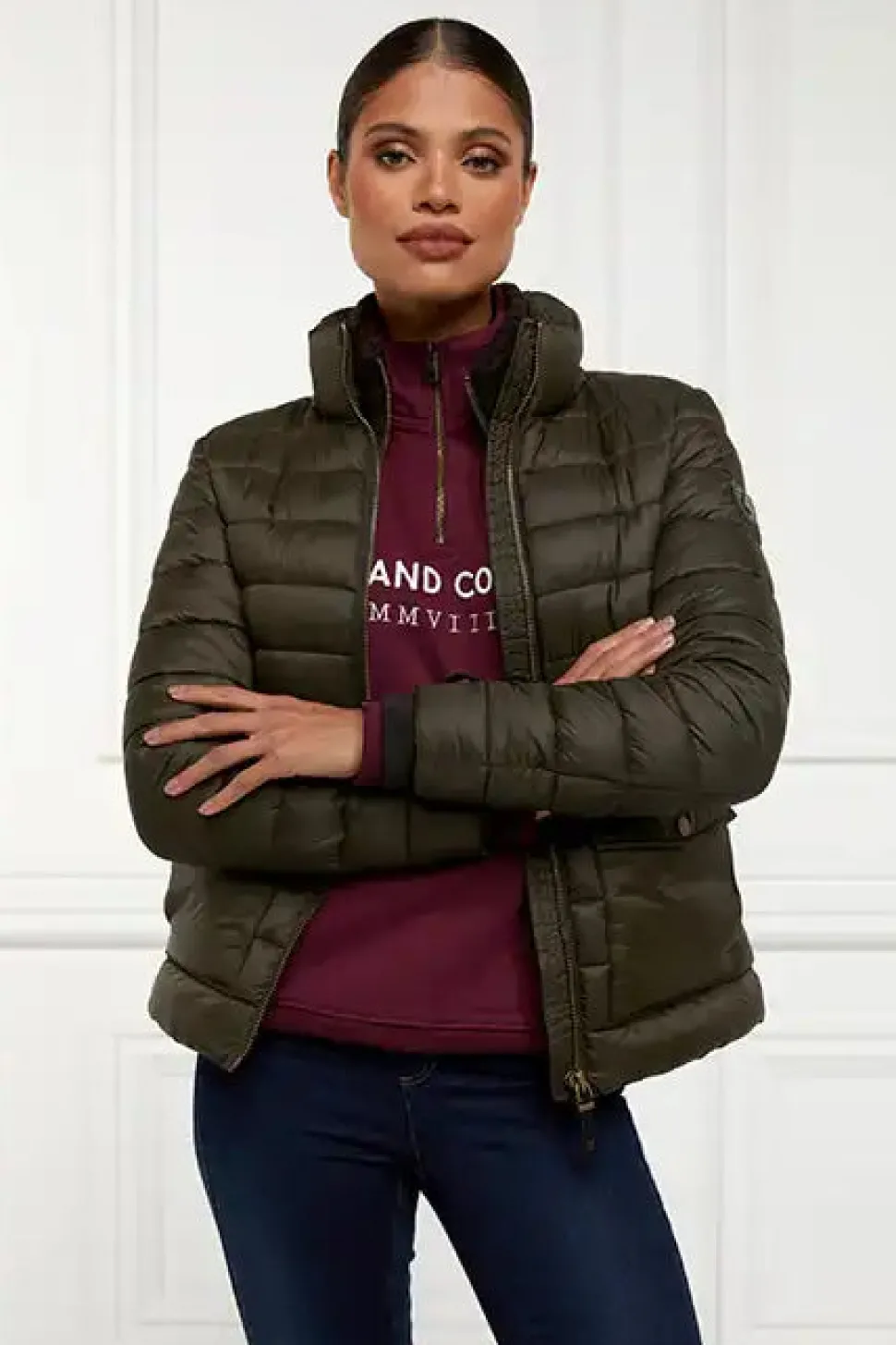 Sporting Heritage Zip Henley