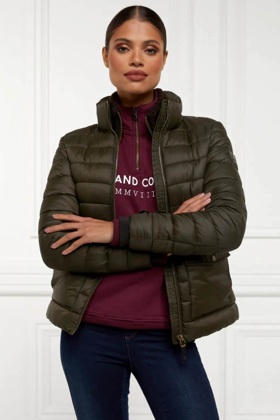 Sporting Heritage Zip Henley