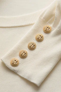 Structured Kelsie Crew Neck Knit