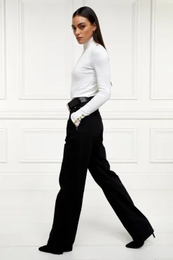 Tailored Wide Leg Jean