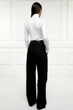 Tailored Wide Leg Jean