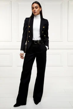 Tailored Wide Leg Jean
