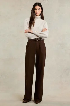 Tailored Wide Leg Jean