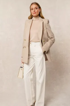 Tailored Wide Leg Jean