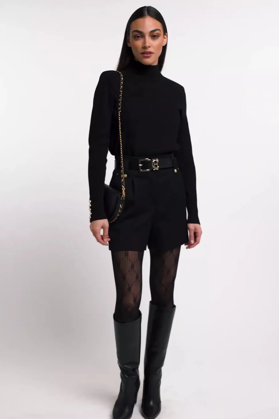 Tara High Neck Knit