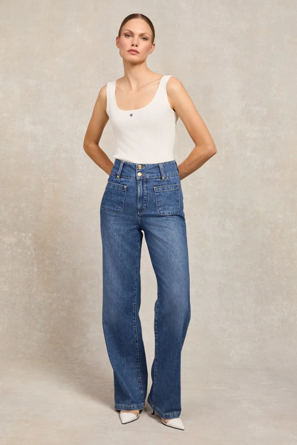Tiffany Wide Leg Jean