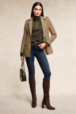 Tori Quarter Zip Knit