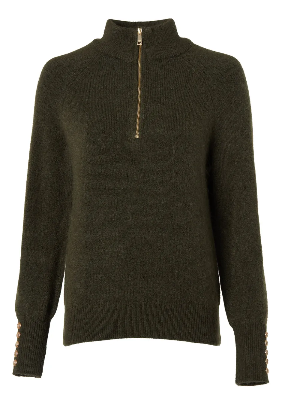 Tori Quarter Zip Knit