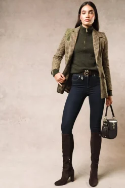 Tori Quarter Zip Knit
