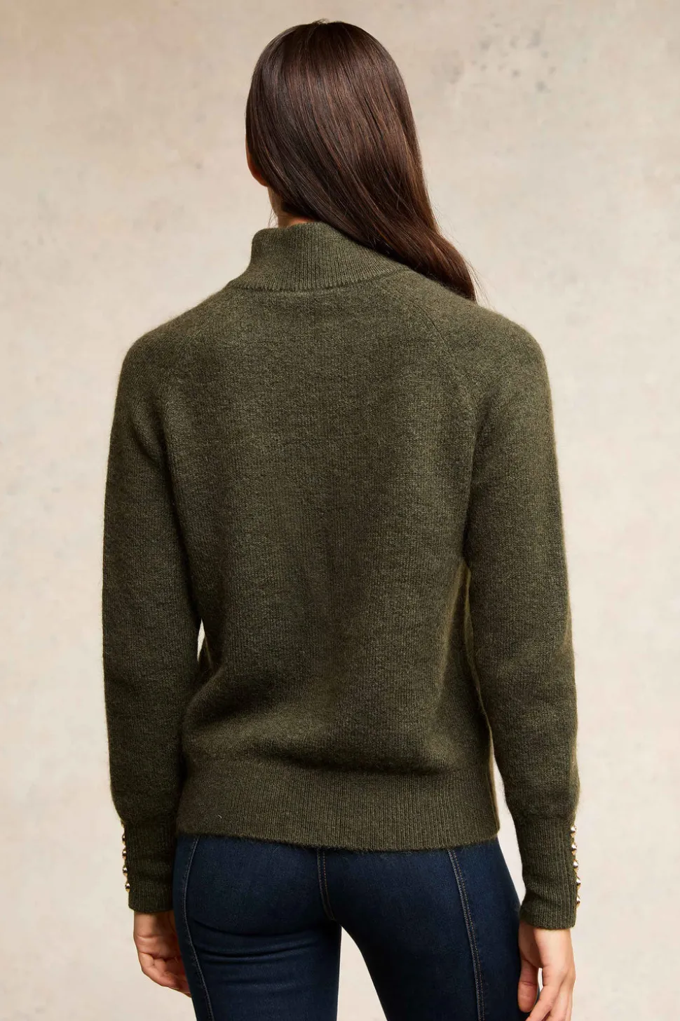 Tori Quarter Zip Knit