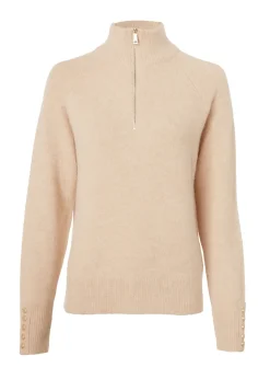Tori Quarter Zip Knit