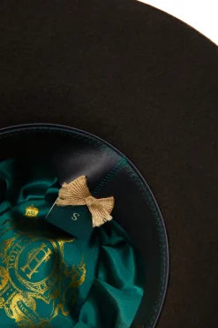 Trilby Hat Double Feather Band