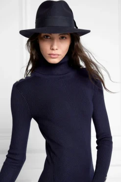 Trilby Hat Spot Feather