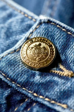 Utility Denim Shorts