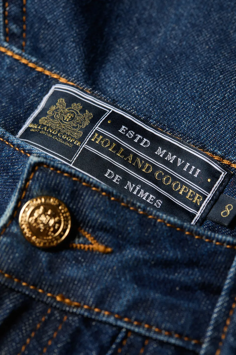 Utility Denim Shorts