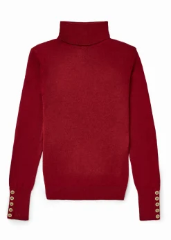 Victoria Cashmere Roll Neck