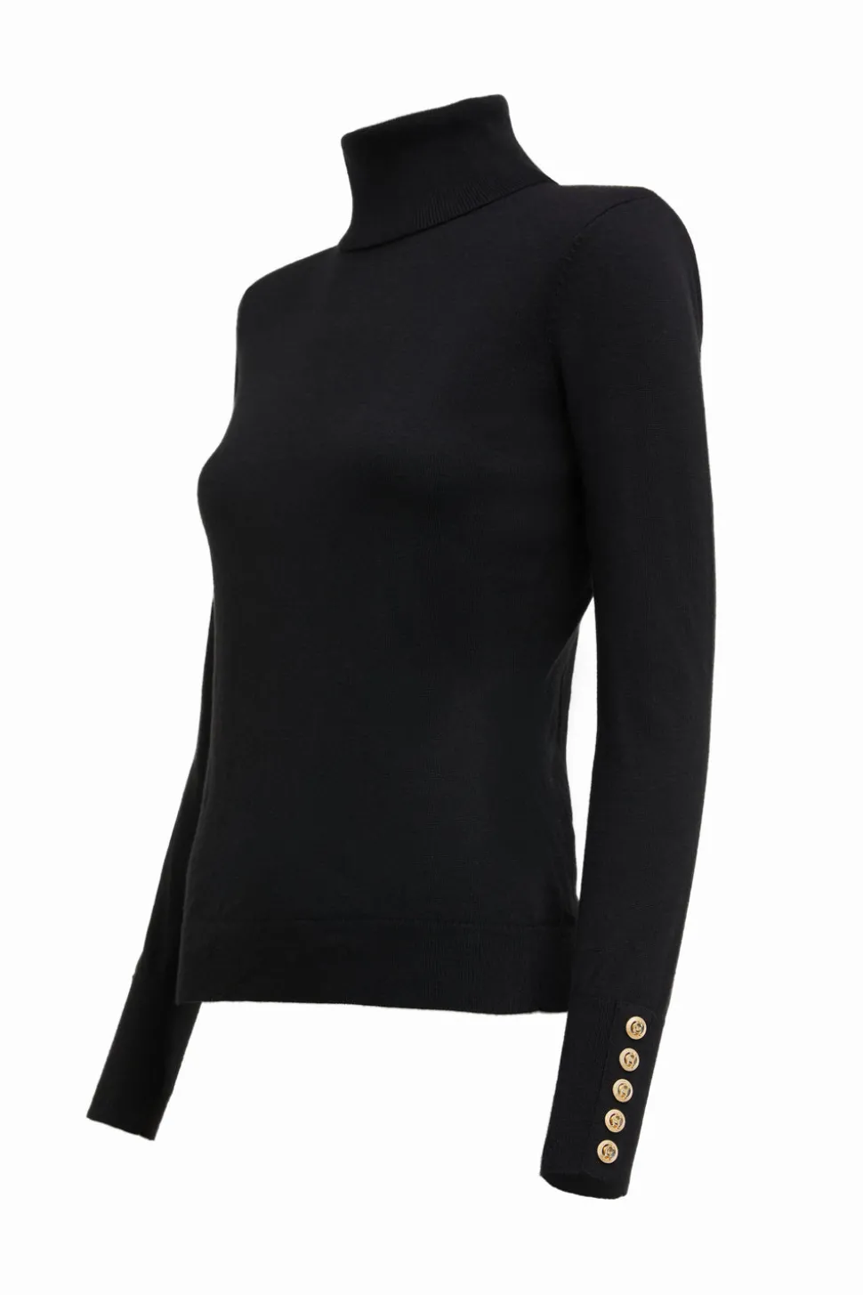 Victoria Cashmere Roll Neck