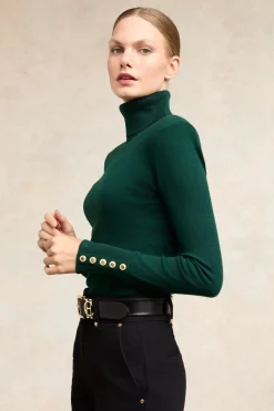 Victoria Cashmere Roll Neck
