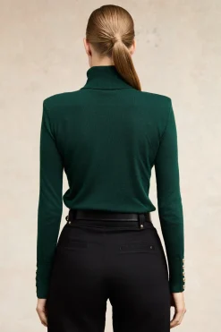 Victoria Cashmere Roll Neck