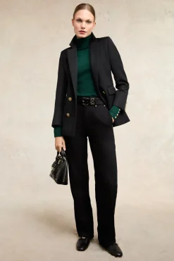 Victoria Cashmere Roll Neck