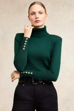Victoria Cashmere Roll Neck