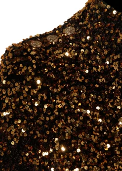 Victoria Sequin Maxi Dress