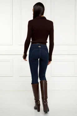 V-Neck Rib Top
