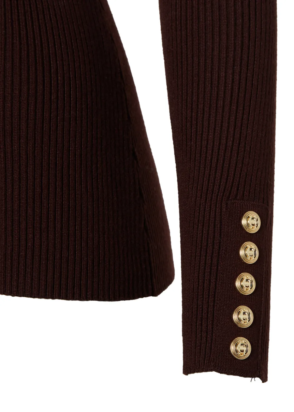 V-Neck Rib Top